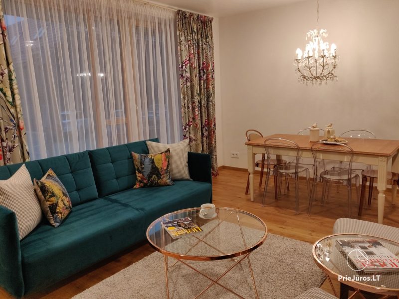 Kopų Vėtrungės II - Nida Apartments mit Terrasse für bis zu 6 Personen