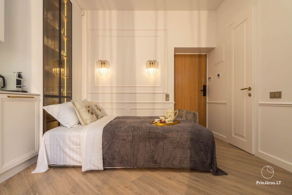 Meilės Alėja Home – Palanga – Studio für zwei an fantastischer Lage am Park, 3 Min bis zum Meer