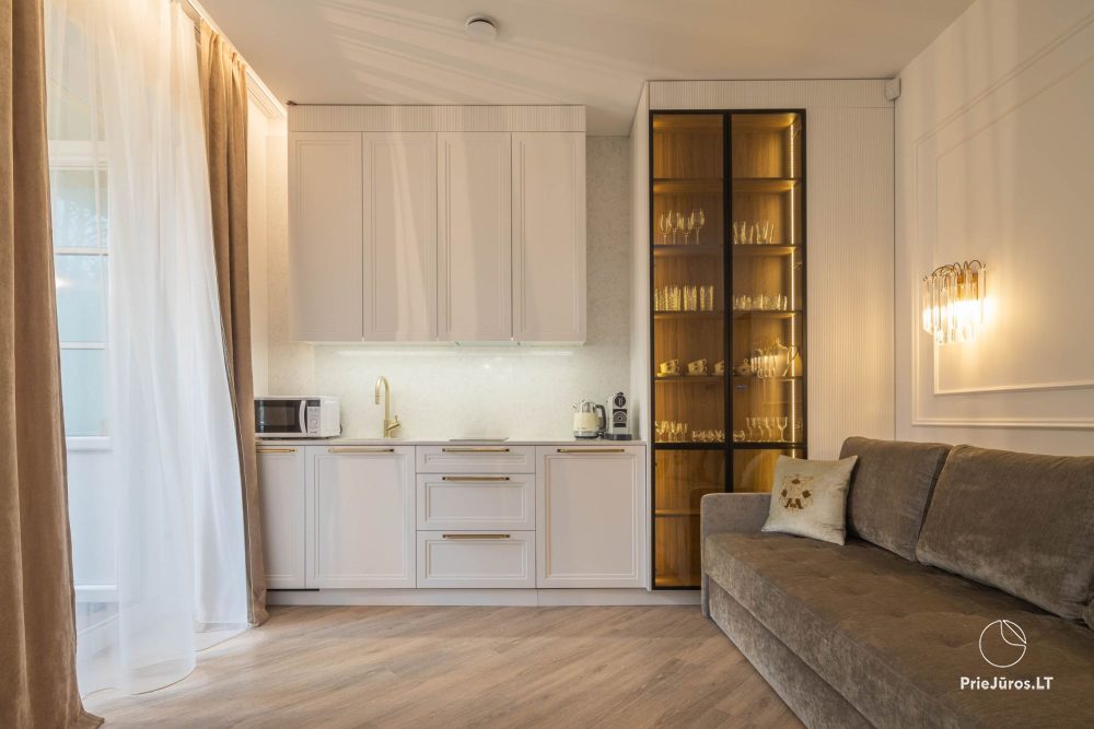 Meilės Alėja Home – Palanga – Studio für zwei an fantastischer Lage am Park, 3 Min bis zum Meer