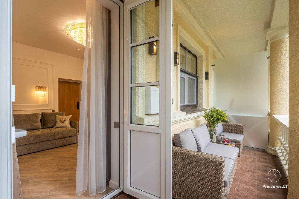 Meilės Alėja Home – Palanga – Studio für zwei an fantastischer Lage am Park, 3 Min bis zum Meer