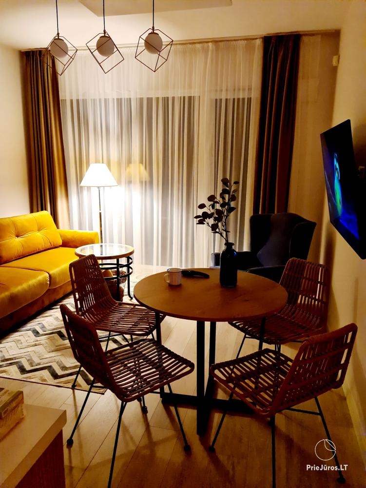 Sakai Home - Mano jūra 2, Kunigiškiai – Apartments mit Terrasse und Innenhof, Anlage mit Pool