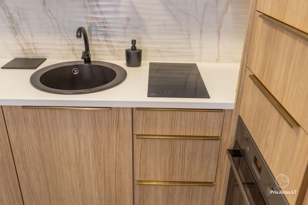 Sakai Home - Mano jūra 2, Kunigiškiai – Apartments mit Terrasse und Innenhof, Anlage mit Pool