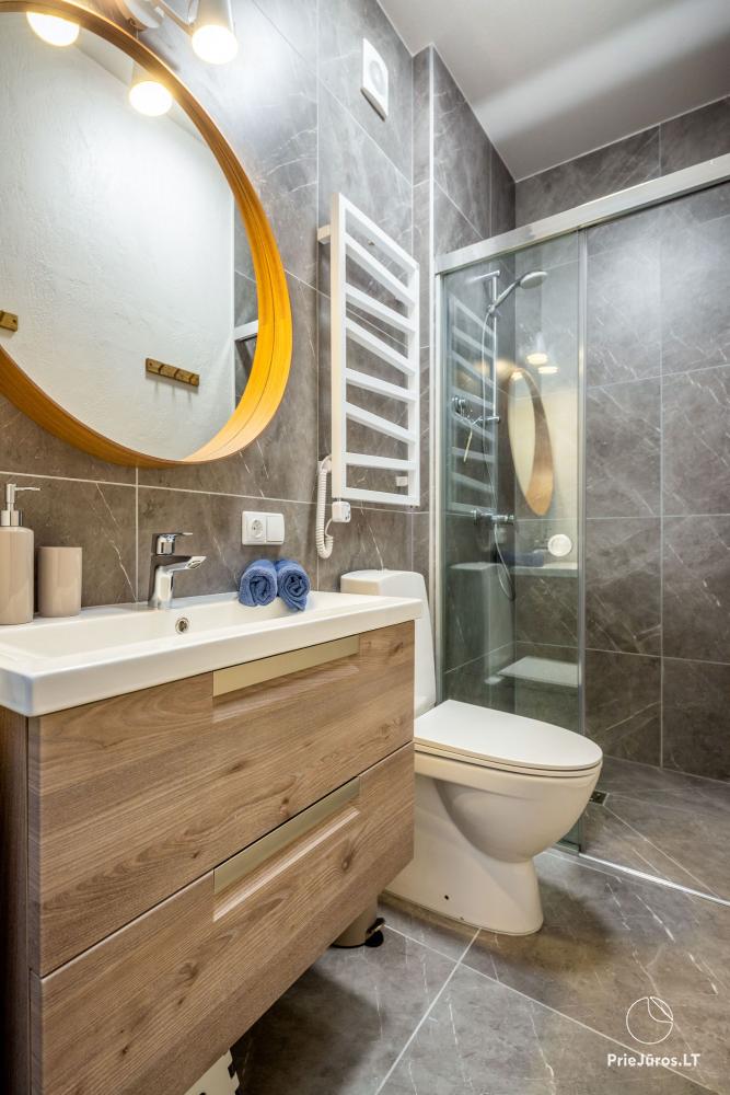 Sakai Home - Mano jūra 2, Kunigiškiai – Apartments mit Terrasse und Innenhof, Anlage mit Pool