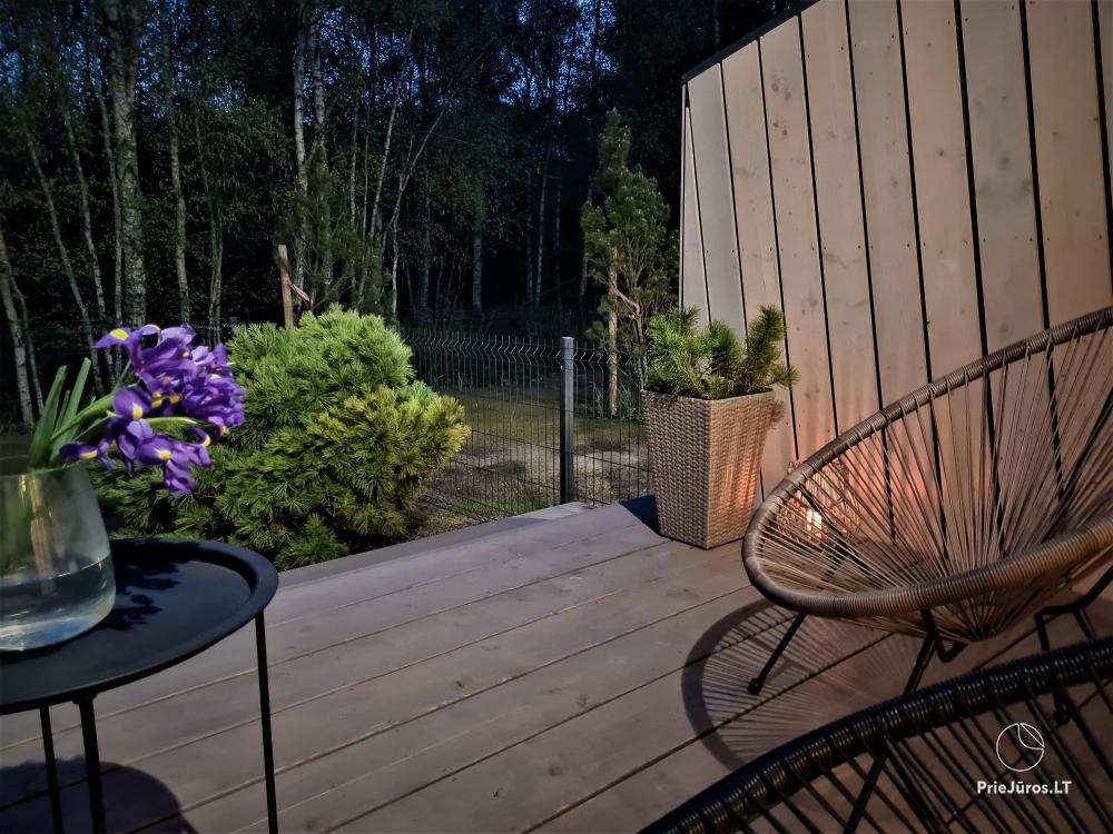 Sakai Home - Mano jūra 2, Kunigiškiai – Apartments mit Terrasse und Innenhof, Anlage mit Pool