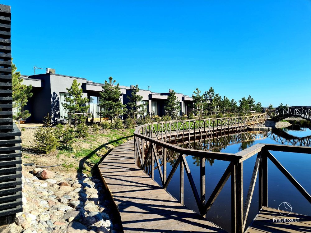 Sakai Home - Mano jūra 2, Kunigiškiai – Apartments mit Terrasse und Innenhof, Anlage mit Pool