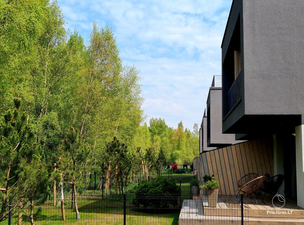 Sakai Home - Mano jūra 2, Kunigiškiai – Apartments mit Terrasse und Innenhof, Anlage mit Pool
