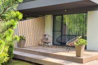 Sakai Home - Mano jūra 2, Kunigiškiai – Apartments mit Terrasse und Innenhof, Anlage mit Pool