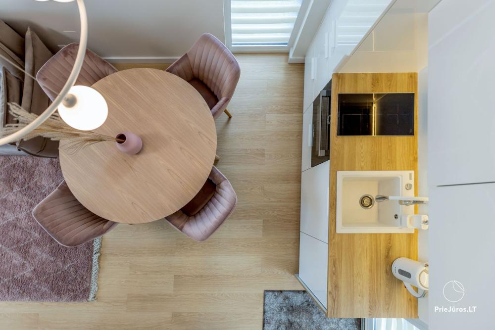 Ferienhaus „Light Home“ - Mano jūra 1, Kunigiškiai – mit Terrasse, Hof neben beheiztem Pool, Whirlpool