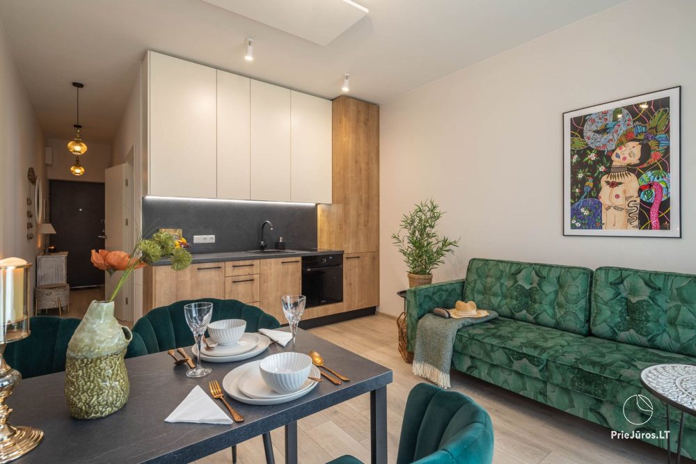 Sula Home - Mano jūra 2, Kunigiškiai – Apartments im Erdgeschoss mit eingezäuntem Hof, Anlage mit Pool
