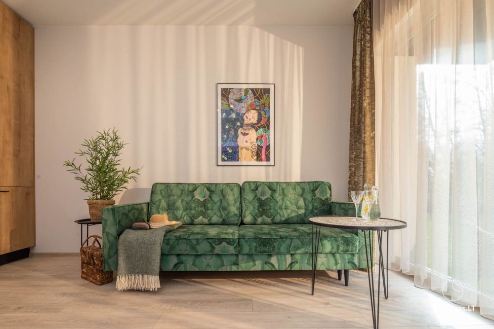 Sula Home - Mano jūra 2, Kunigiškiai – Apartments im Erdgeschoss mit eingezäuntem Hof, Anlage mit Pool