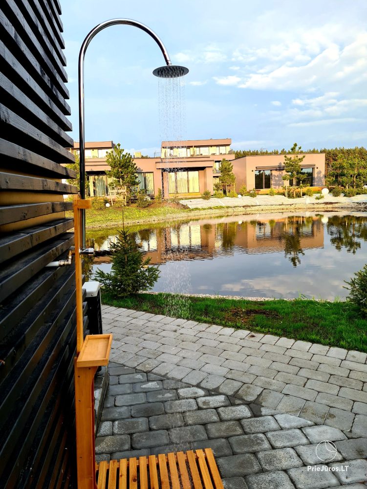 Sula Home - Mano jūra 2, Kunigiškiai – Apartments im Erdgeschoss mit eingezäuntem Hof, Anlage mit Pool
