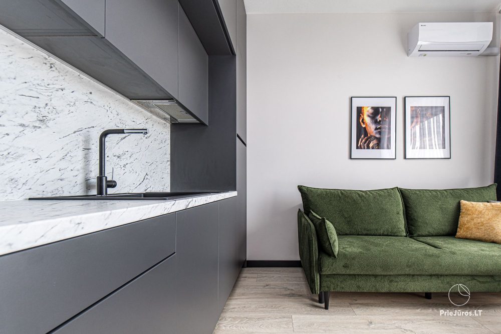 Odri Home - Mano jūra 2, Kunigiškiai – Apartments mit großer Terrasse, Sonnenliegen