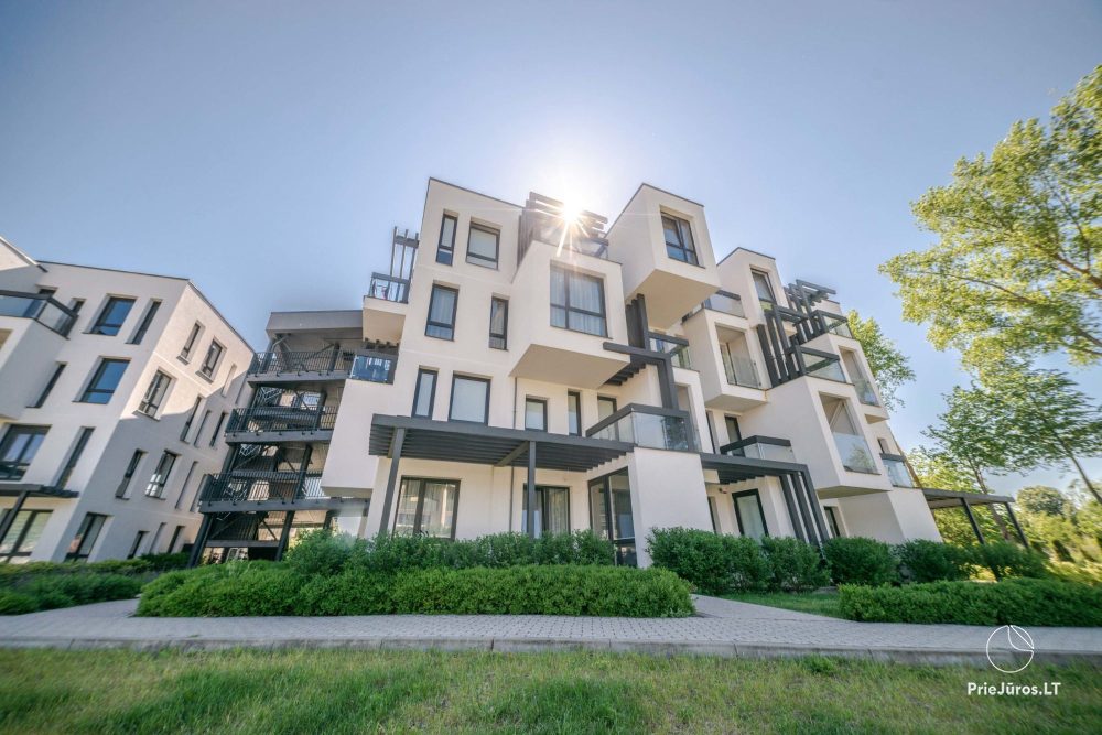 Wohnung Prie kopos in Sventoji, direkt am Meer