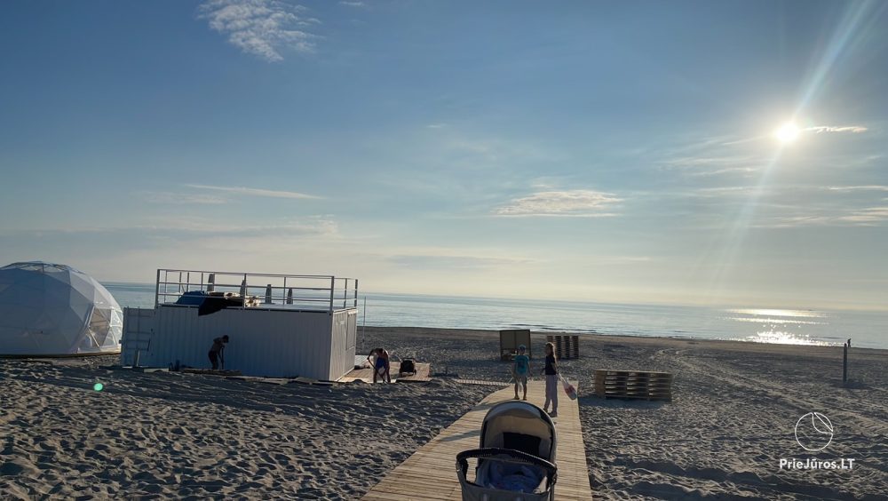 Wohnung Prie kopos in Sventoji, direkt am Meer