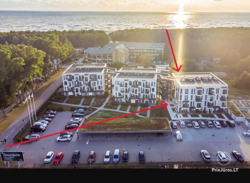 Wohnung Prie kopos in Sventoji, direkt am Meer