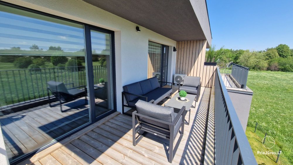 De-Žavu Home - Mein Meer 2, Kunigiškiai, 2-Zimmer-Apartments mit Terrasse für sechs