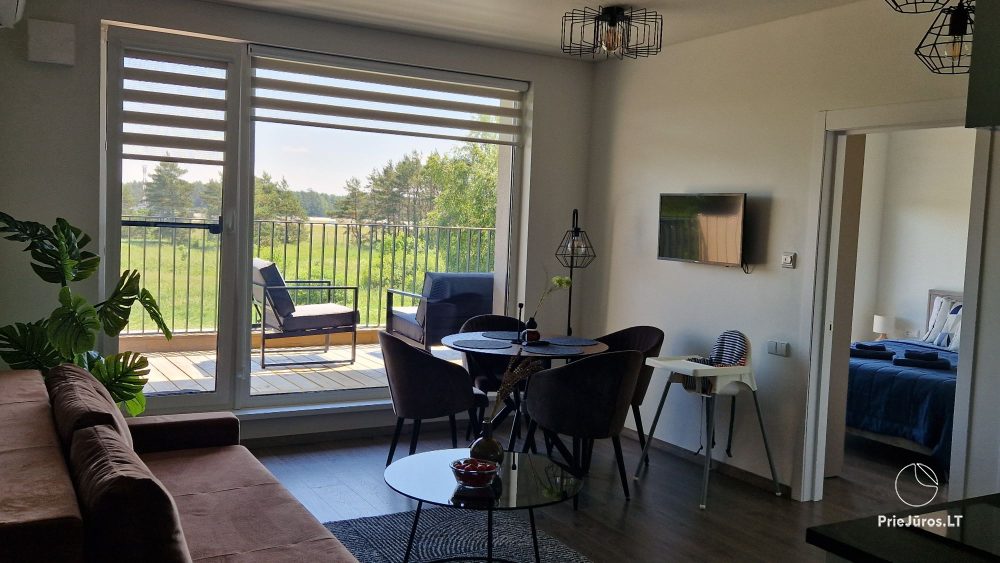 De-Žavu Home - Mein Meer 2, Kunigiškiai, 2-Zimmer-Apartments mit Terrasse für sechs