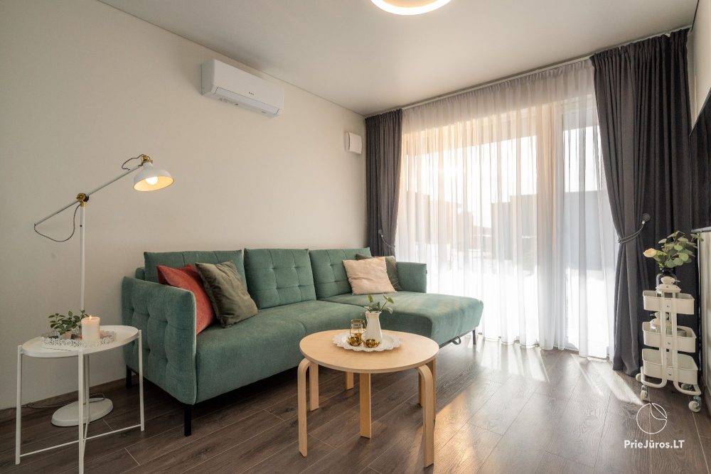 Sea House - Mano jūra 2, Kunigiškiai – Apartments im Erdgeschoss, Pool im Komplex