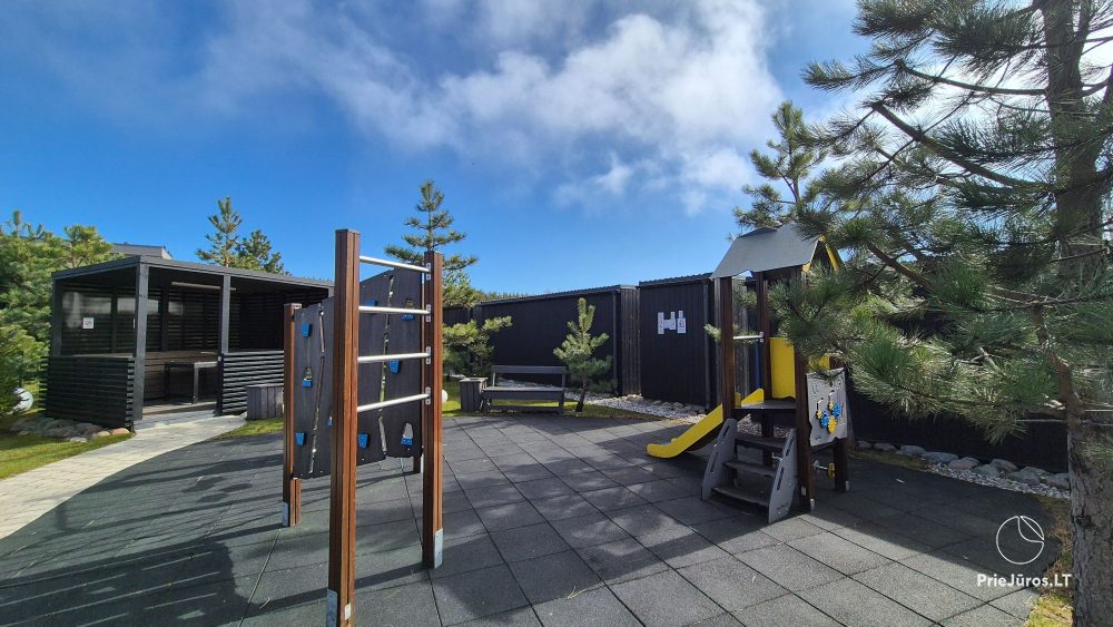 Sea House - Mano jūra 2, Kunigiškiai – Apartments im Erdgeschoss, Pool im Komplex