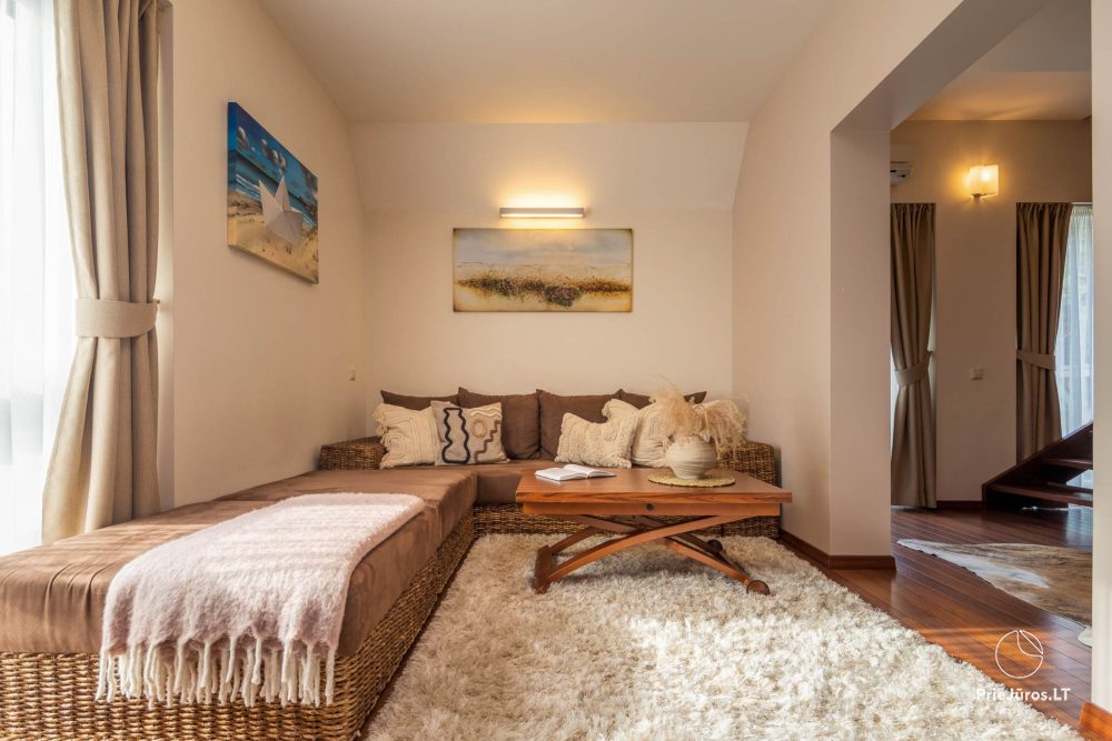 70 m² Apartments mit Terrasse und Lagunenblick + SPA | Nida