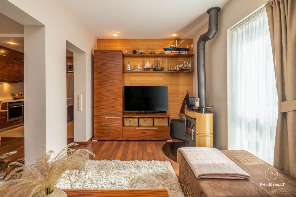 70 m² Apartments mit Terrasse und Lagunenblick + SPA | Nida