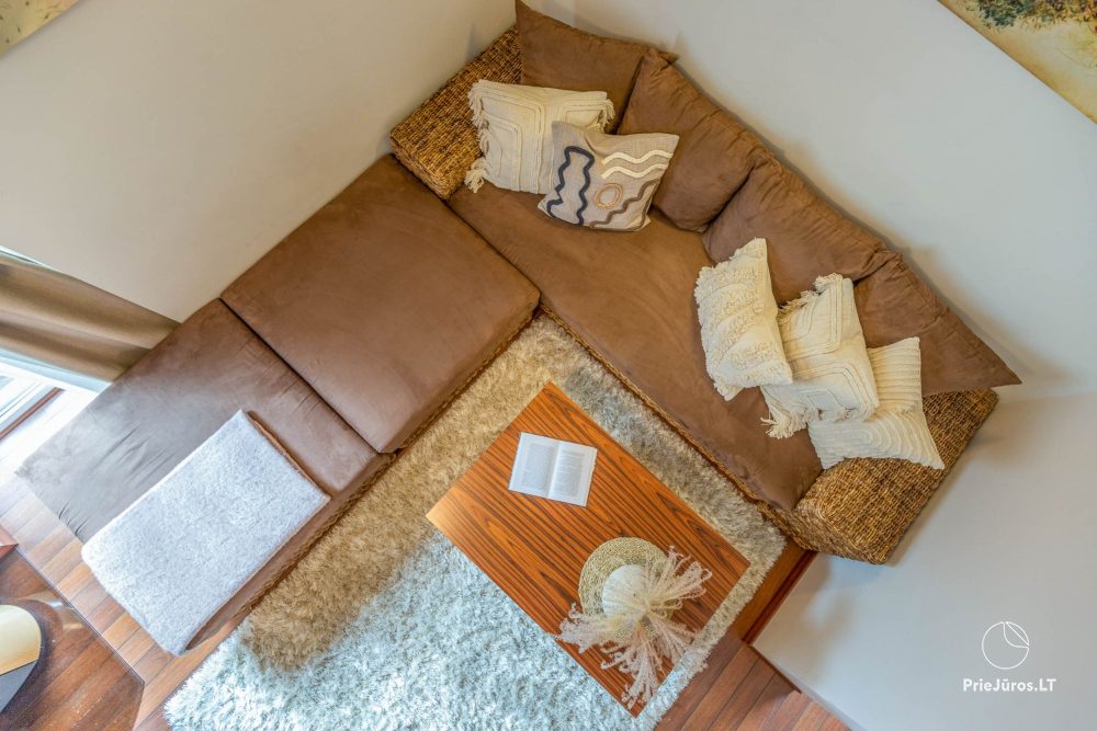 70 m² Apartments mit Terrasse und Lagunenblick + SPA | Nida