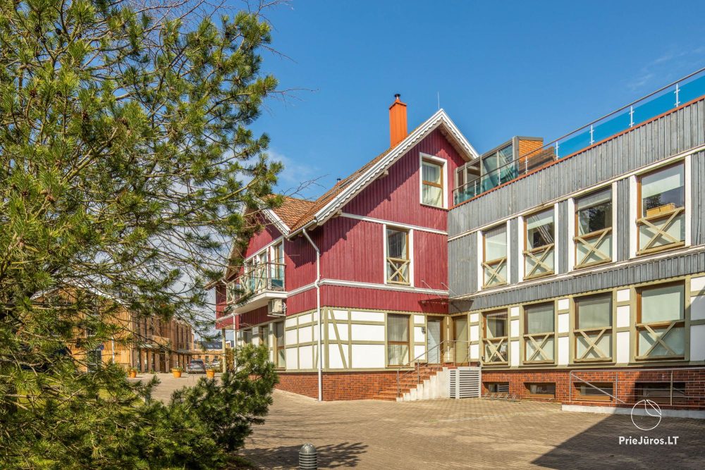 70 m² Apartments mit Terrasse und Lagunenblick + SPA | Nida