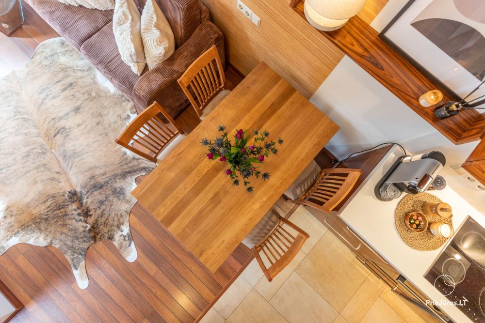 70 m² Apartments mit Terrasse und Lagunenblick + SPA | Nida
