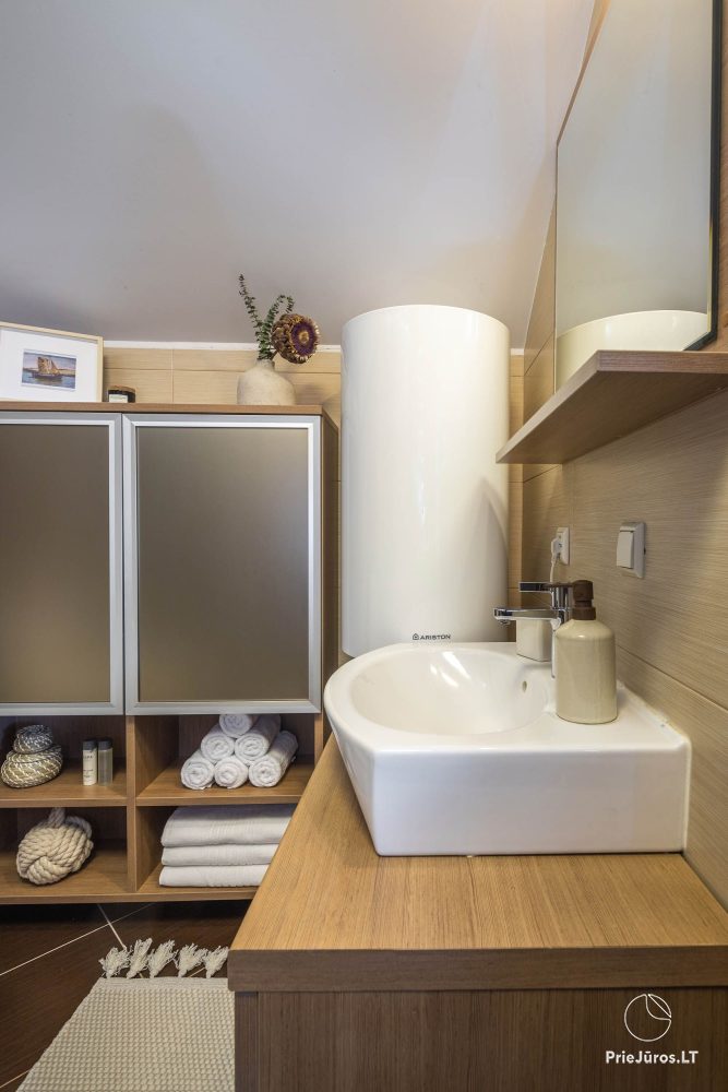 70 m² Apartments mit Terrasse und Lagunenblick + SPA | Nida