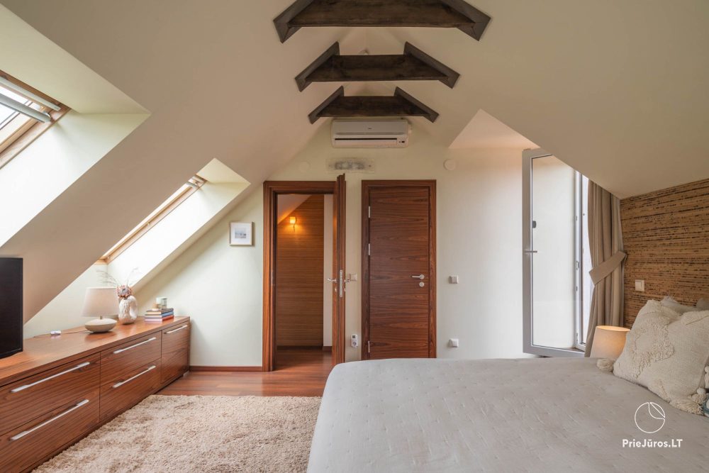70 m² Apartments mit Terrasse und Lagunenblick + SPA | Nida