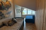 Ein stilvolles Apartment für vier Personen in Pervalka am Ufer der Lagune. Wohnung mit Terrasse für zwei Personen in Juodkrante - 5