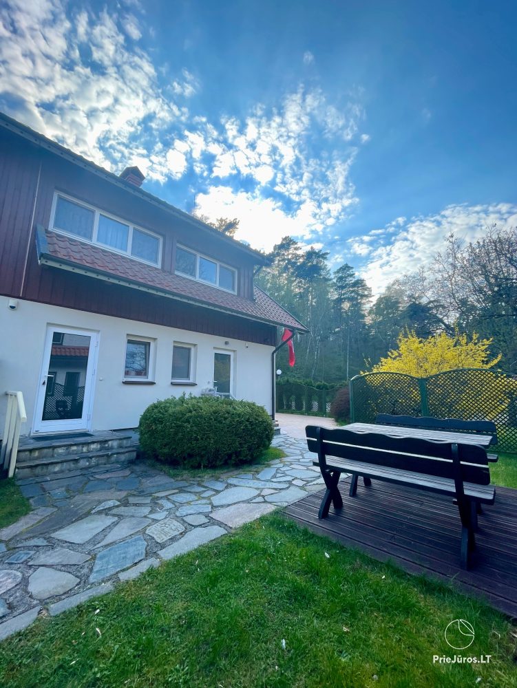 2-stöckiges Cottage in Nida für bis zu 7 Personen zu vermieten