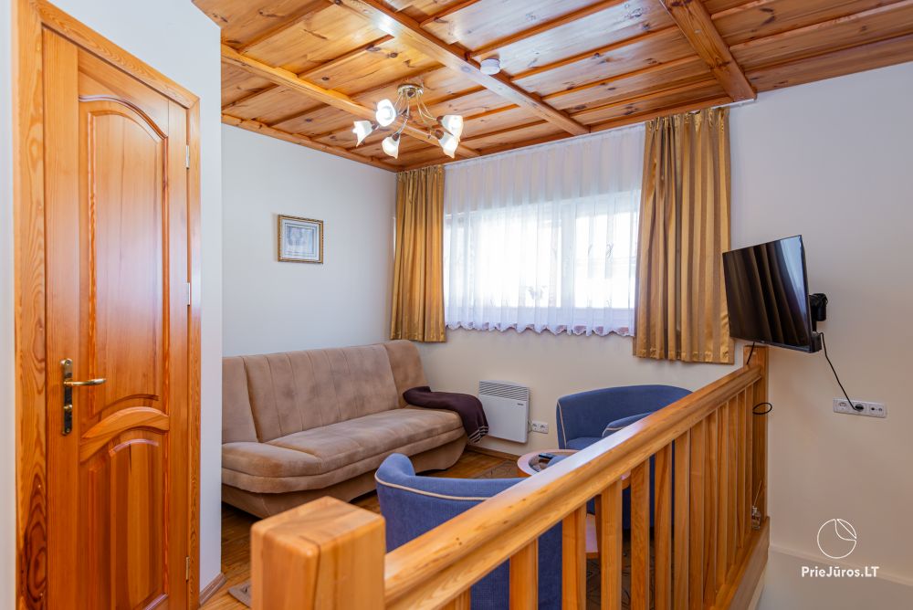 2-stöckiges Cottage in Nida für bis zu 7 Personen zu vermieten