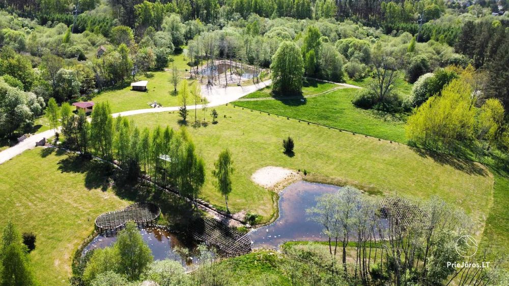 Campingplatz in Sventoji an einem einzigartigen Ort der Natur