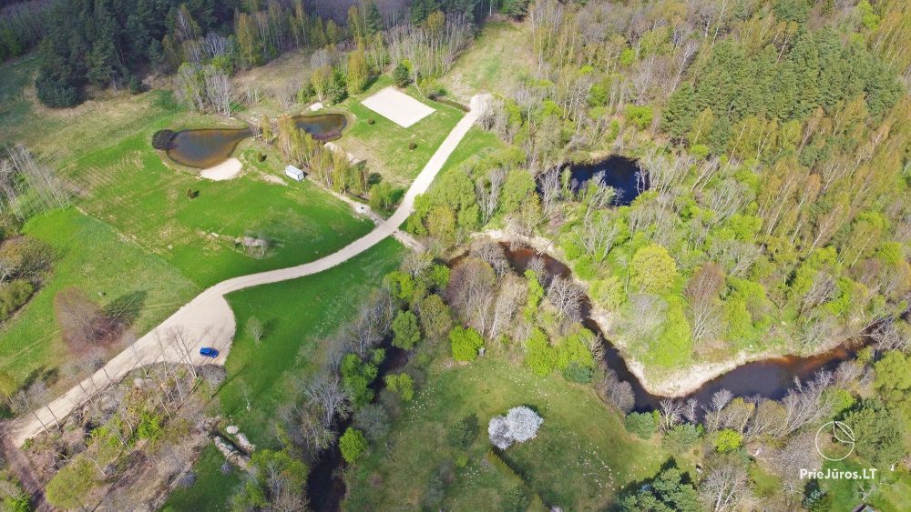 Campingplatz in Sventoji an einem einzigartigen Ort der Natur