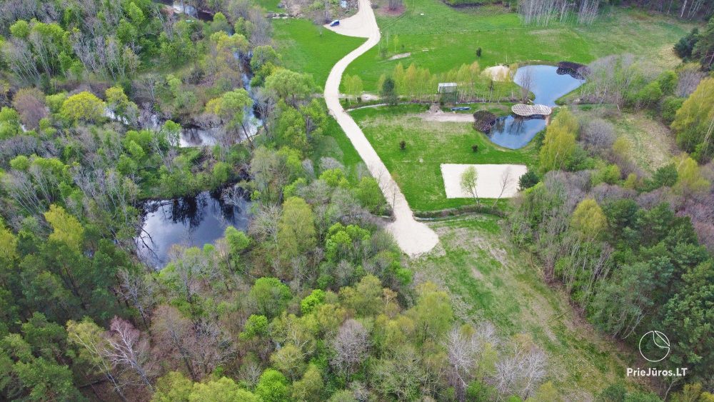 Campingplatz in Sventoji an einem einzigartigen Ort der Natur