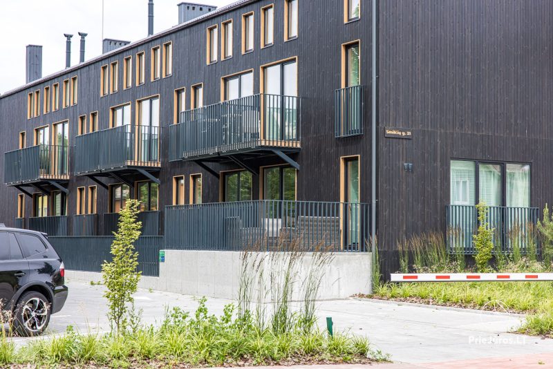 Neue Wohnung im Zentrum von Palanga, 400 m vom Meer – im Komplex „Smilčių Namai“