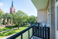 Rast im Zentrum von Palanga, neben der Kirche