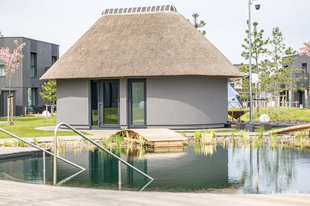 Basom home – Mein Meer 3, Kunigiškiai – Apartments mit Terrasse neben einem Öko-Pool, wunderschöne grüne Umgebung