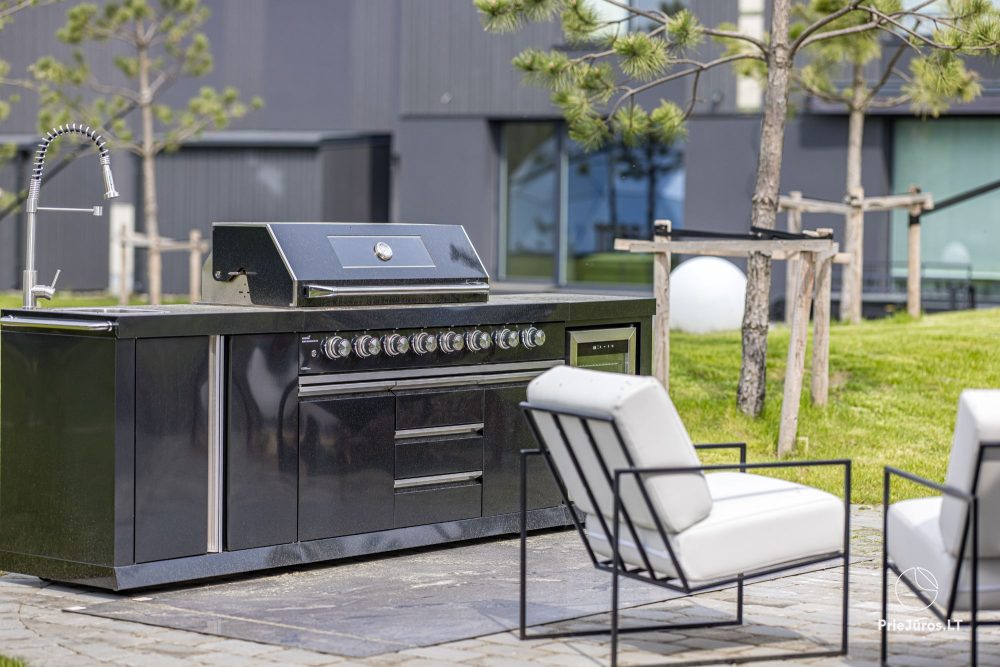 Basom home – Mein Meer 3, Kunigiškiai – Apartments mit Terrasse neben einem Öko-Pool, wunderschöne grüne Umgebung