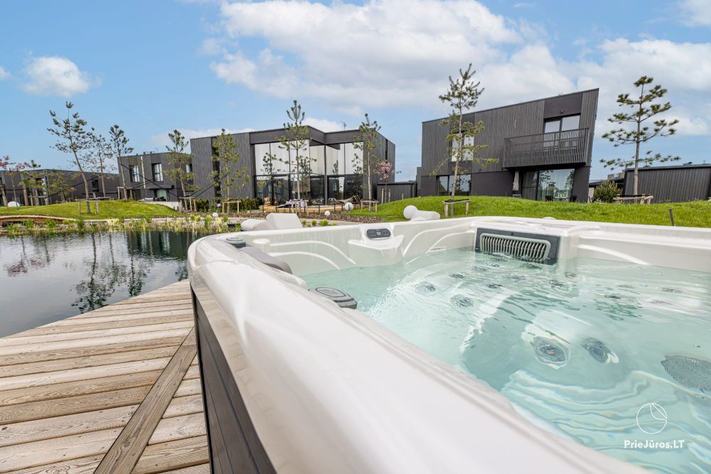 Basom home – Mein Meer 3, Kunigiškiai – Apartments mit Terrasse neben einem Öko-Pool, wunderschöne grüne Umgebung