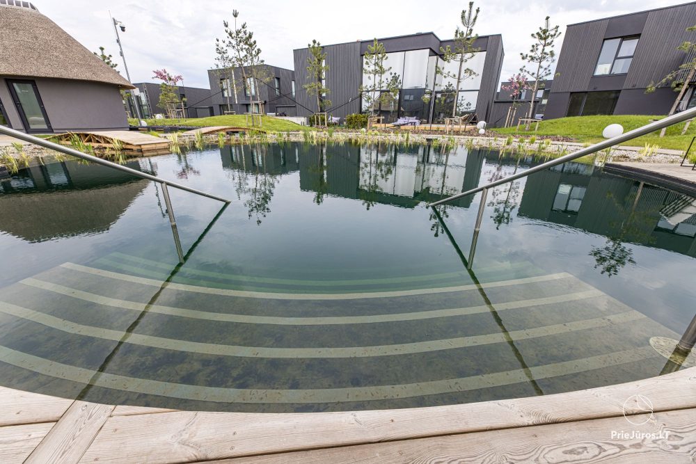 Basom home – Mein Meer 3, Kunigiškiai – Apartments mit Terrasse neben einem Öko-Pool, wunderschöne grüne Umgebung