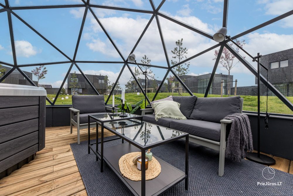 Basom home – Mein Meer 3, Kunigiškiai – Apartments mit Terrasse neben einem Öko-Pool, wunderschöne grüne Umgebung