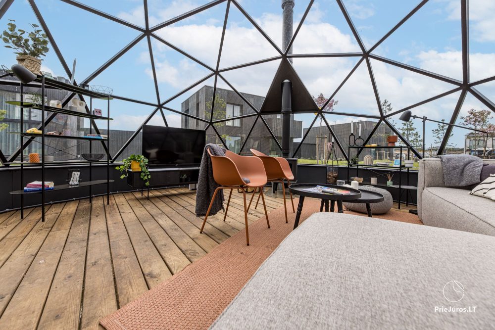 Basom home – Mein Meer 3, Kunigiškiai – Apartments mit Terrasse neben einem Öko-Pool, wunderschöne grüne Umgebung
