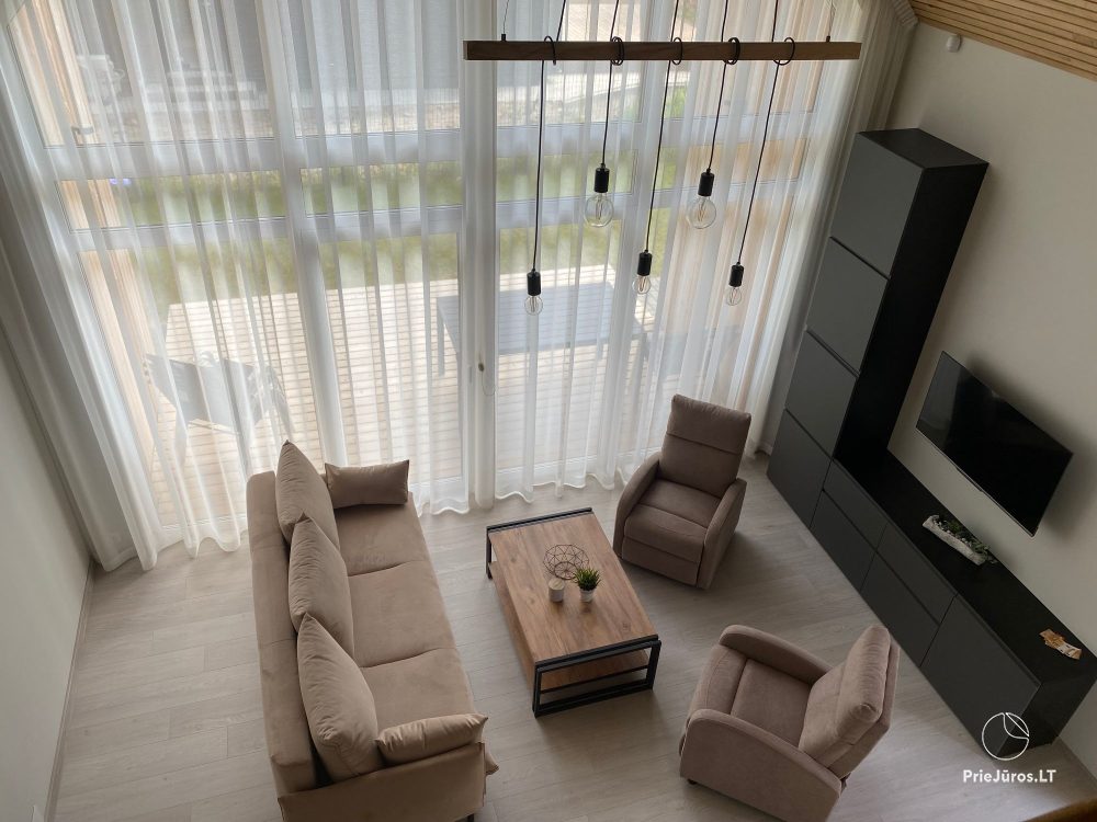 Erholung in Palanga – in Kunigiskiai, in neuen Ferienhäusern. Zum Meer 400 Meter