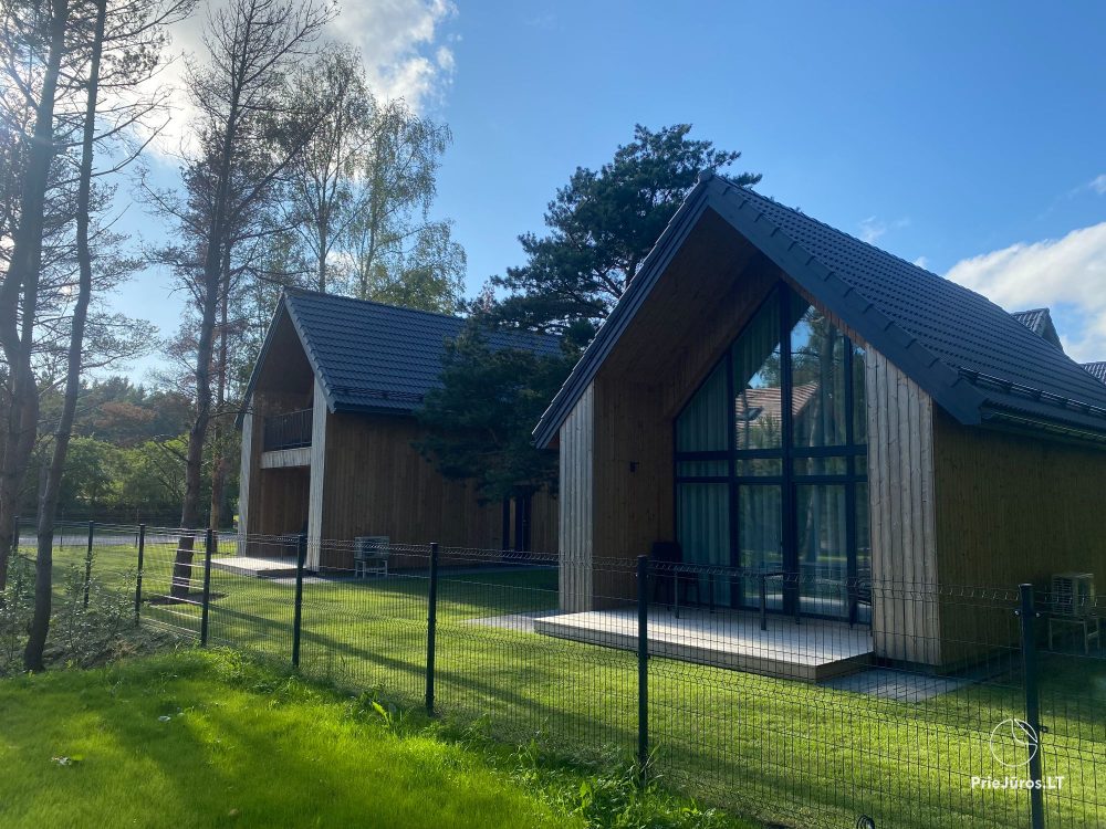 Erholung in Palanga – in Kunigiskiai, in neuen Ferienhäusern. Zum Meer 400 Meter - 1