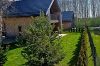 Erholung in Palanga – in Kunigiskiai, in neuen Ferienhäusern. Zum Meer 400 Meter