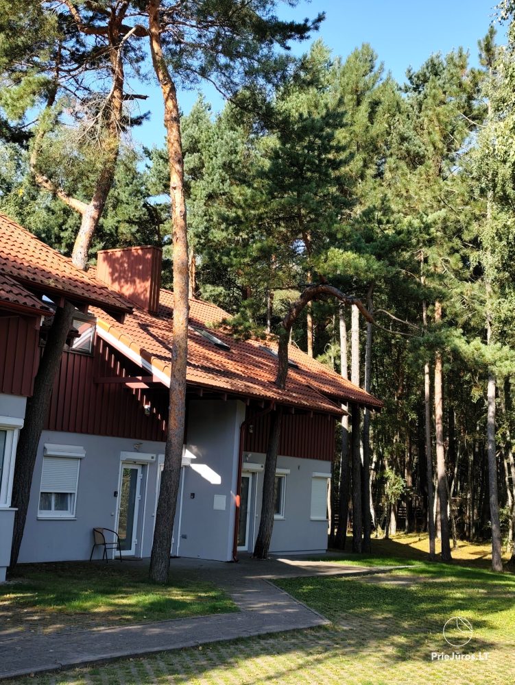 „Pušies namai“ in Nida nahe dem Meer