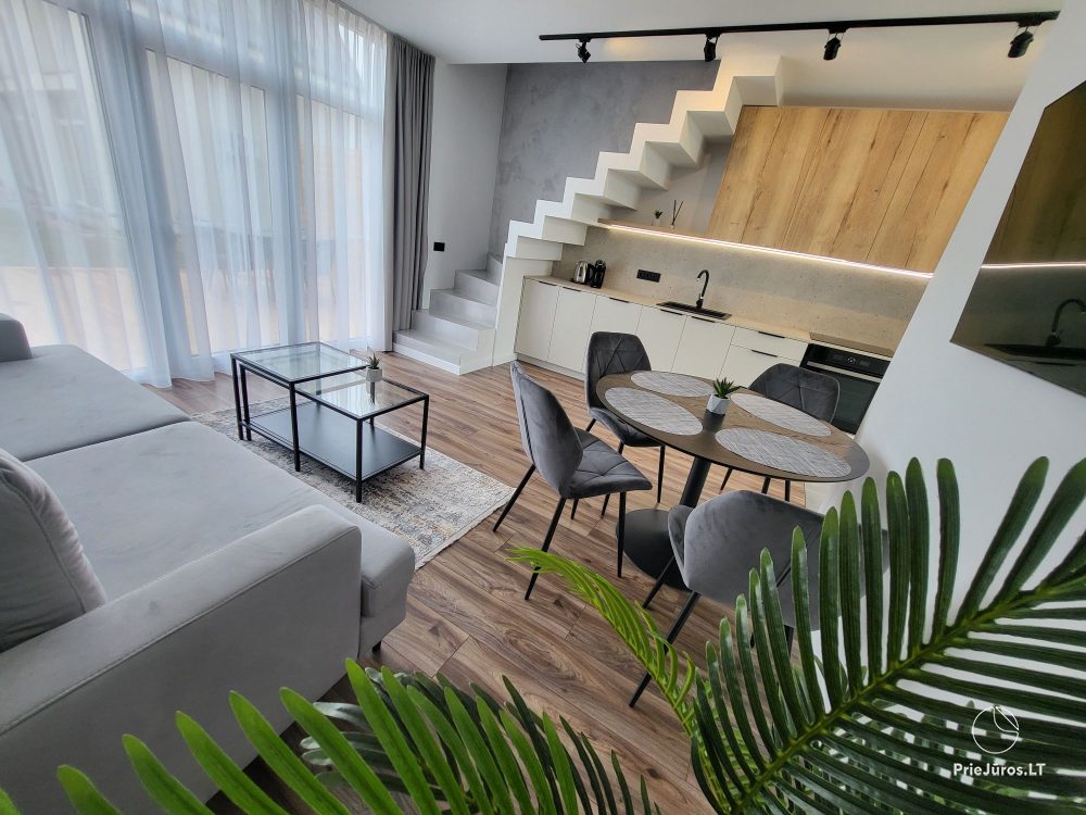 Neues Ferienhaus mit geräumiger Terrasse für bis zu 6 Personen in Kunigiskiai