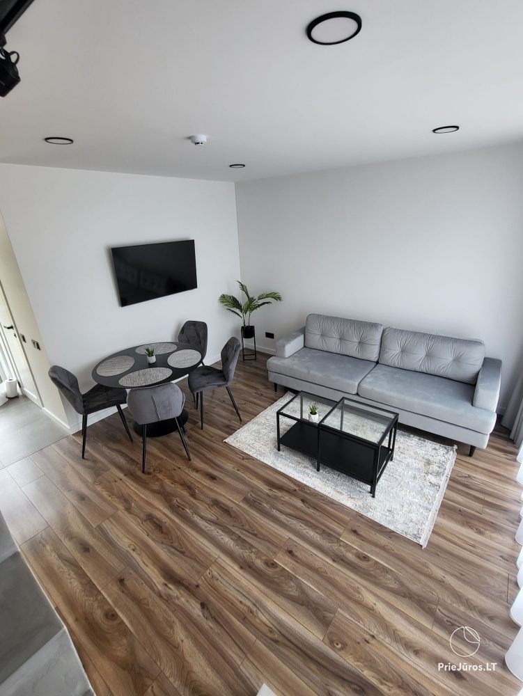 Neues Ferienhaus mit geräumiger Terrasse für bis zu 6 Personen in Kunigiskiai